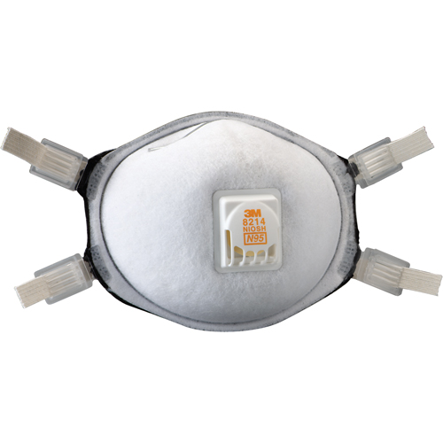 Respirateurs contre les particules 8214 pour soudage, N95, Certifi&eacute; NIOSH Industrial Sales