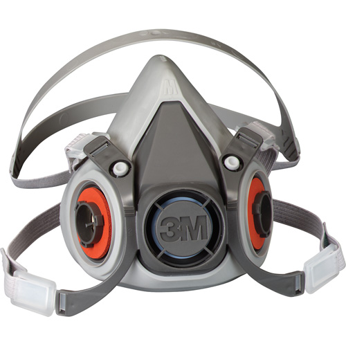 6000 Series Half Facepiece Reusable Respirator, Thermoplastic, Small Industrial Sales