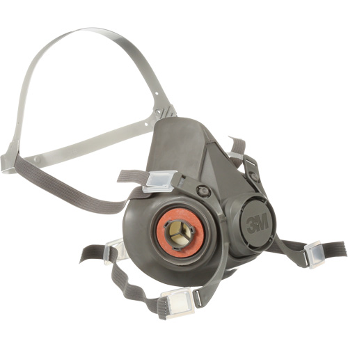 Respirateur r&eacute;utilisable &agrave; demi-masque s&eacute;rie 6000, Thermoplastique, Grand Industrial Sales