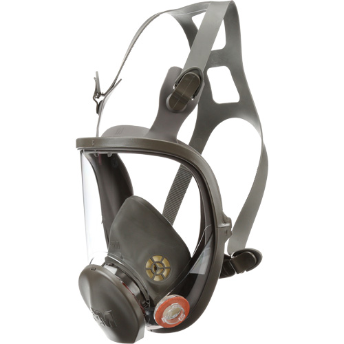 Respirateur r&eacute;utilisable &agrave; masque complet s&eacute;rie 6000, &eacute;lastom&egrave;re/Silicone/Thermoplastique, Moyen Industrial Sales