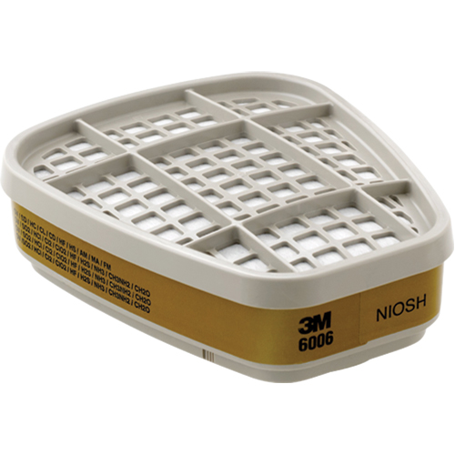 6000 Series Respirator Cartridges, Gas/Vapour Cartridge, Multi-Gas/Vapour Industrial Sales