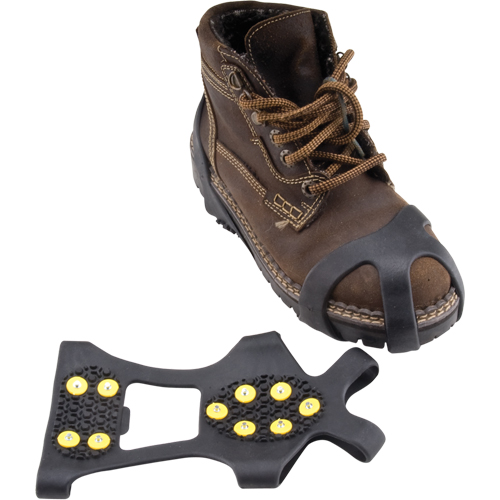 Semelles antid&eacute;rapantes pour la glace, Acier, Traction Crampon, Moyen Industrial Sales