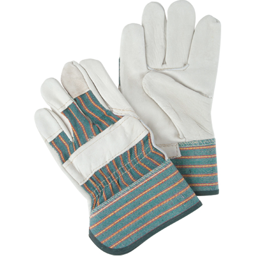 Gants pour ajusteur r&eacute;sistant &agrave; l'abrasion, Dames, Paume en Cuir fleur de vache Industrial Sales