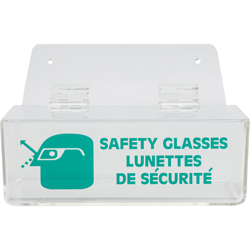 Distributeur de lunettes de s&eacute;curit&eacute; avec couvercle Industrial Sales