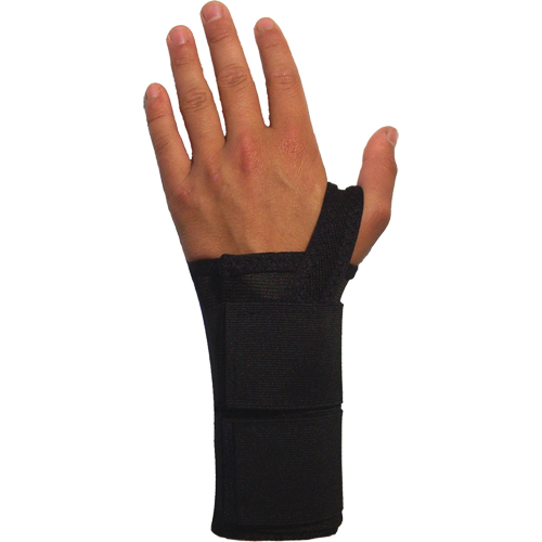 Dual Elastic Wrist Supports, Elastic, Left Hand, Small Industrial Sales