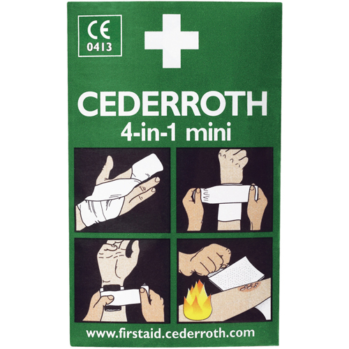 Coagulant 4-dans-1 Cederroth, 5" lo x 3" la Industrial Sales
