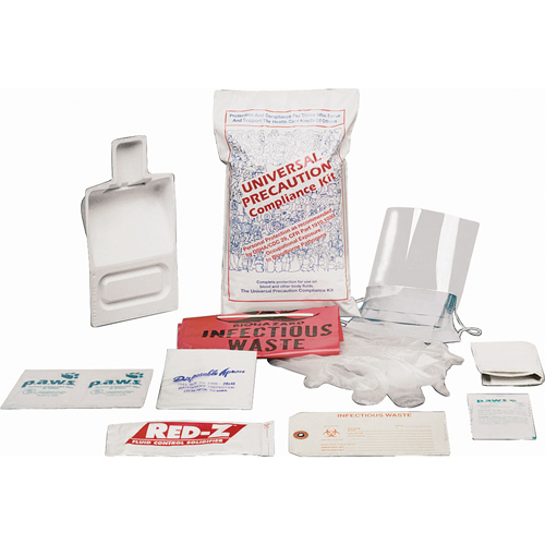 Trousses de nettoyage de d&eacute;versements liquides, Mati&egrave;res dangereuses, Sac, Absorbance de Aucune Industrial Sales
