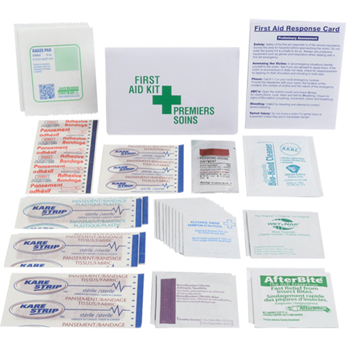 Trousses de premiers soins promotionnelles, Dispositif m&eacute;dical Classe 1, Portefeuille Industrial Sales