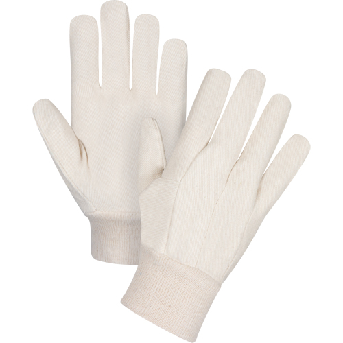 Cotton Canvas Gloves, 7 oz., Large Industrial Sales