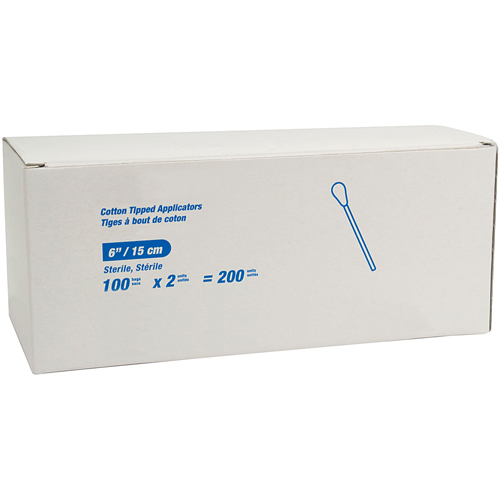 6" Cotton Tipped Applicators Industrial Sales