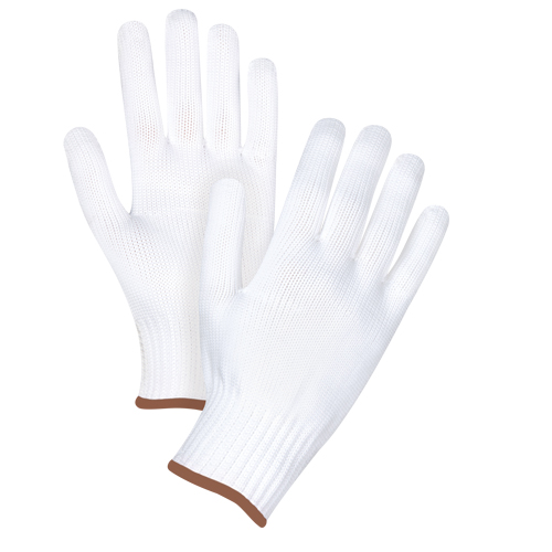 Seamless String Knit Gloves, Polyester, 10 Gauge, Large Industrial Sales