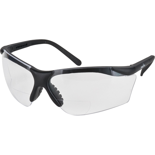 Lunettes de s&eacute;curit&eacute; s&eacute;rie Z1800 avec verres de lecture, Anti-&eacute;gratignures, Transparent, Dioptrie 1,0 Industrial Sales
