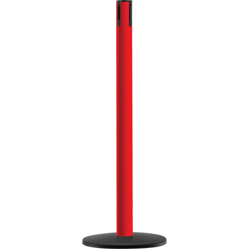 Syst&egrave;me Advance TensaBarrier - Poteau r&eacute;cepteur, Hauteur de 36", Rouge Industrial Sales