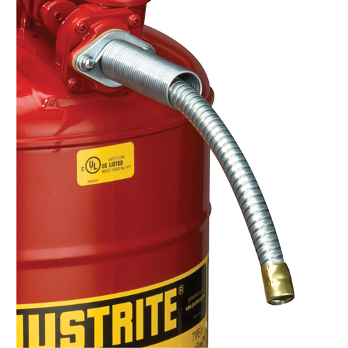 Tuyau flexible pour bidons de s&eacute;curit&eacute; de type II Industrial Sales