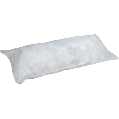 Tampon absorbant, Huile seulement, 18" lo x 8" la, 25 gal. absorption/pqt Industrial Sales