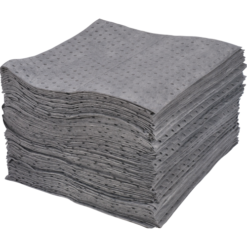 Premium Laminated (SMS) Sorbent Pads, Universal, 15" x 17", 30 gal. Absorbancy Industrial Sales