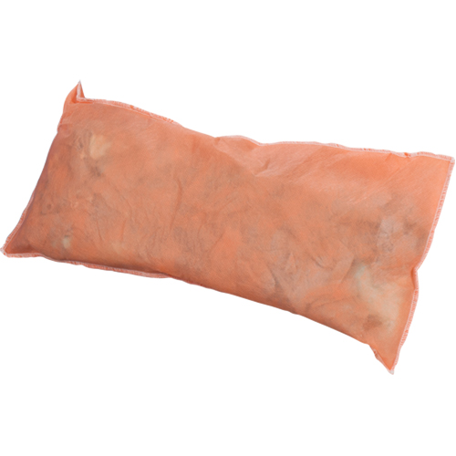 Sorbent Pillow, Hazmat, 18" L x 8" W, 30 gal. Absorbency/Pkg. Industrial Sales