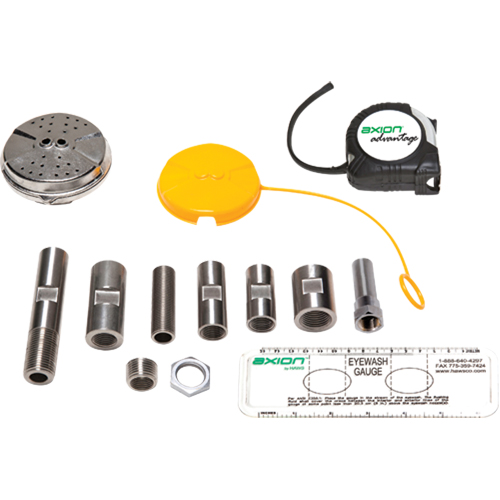 Axion Advantage&reg; Eye/Face Wash Upgrade Kit with Stainless Steel Eye/Face Wash Head Industrial Sales