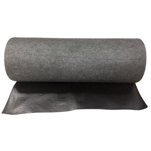 Tapis industriels avec support en poly, 36" la x 50' lo, Lourd Industrial Sales