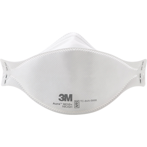 Respirateurs contre les particules 9210+ Aura, N95, Certifi&eacute; NIOSH Industrial Sales