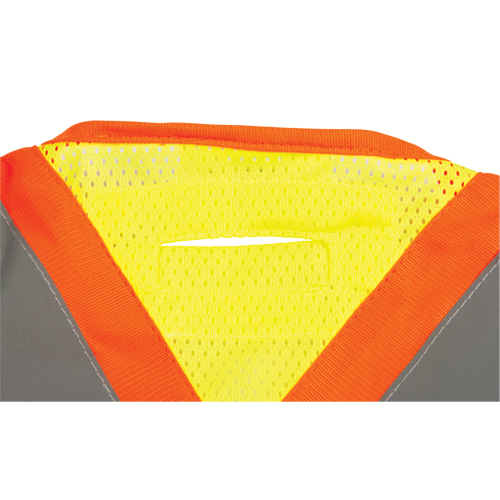 Veste d'arpenteur haute visibilit&eacute;, conforme &agrave; la CSA, Jaune lime haute visibilit&eacute;, 2T-Grand, Polyester Industrial Sales