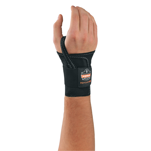 Proflex&reg; 4000 Single Strap Wrist Support - Right Hand, Elastic, Medium Industrial Sales
