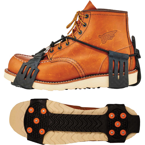 Trex 6310 Adjustable Slip-On Ice Cleats, Carbon Steel, Stud Traction, Medium Industrial Sales