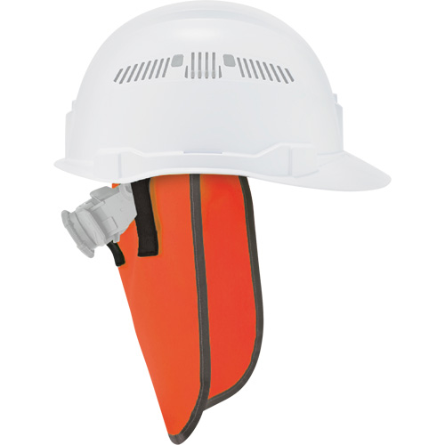 Pare-soleil de cou pour casque de protection GloWear 8006, Orange haute visibilit&eacute; Industrial Sales