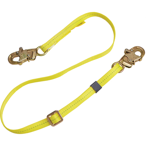 Web Adjustable Positioning Lanyard, 1 Legs, 6', CSA Class B, Polyester Industrial Sales