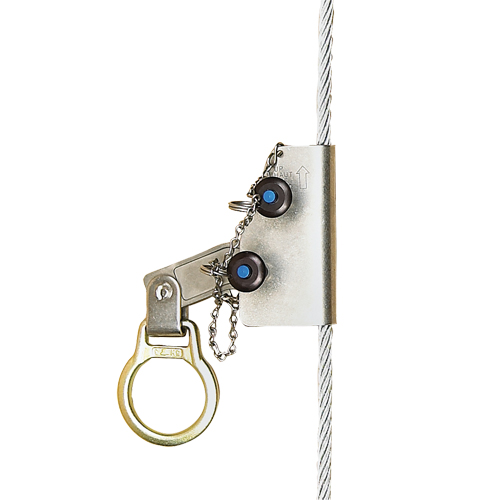 Coulisseau pour c&acirc;ble statique Lad-Saf, Dia de la corde 3/8" Industrial Sales