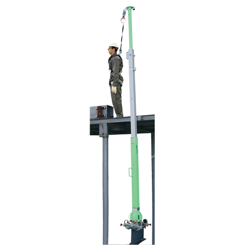 Poteau de protection contre les chutes portatif Advanced Industrial Sales