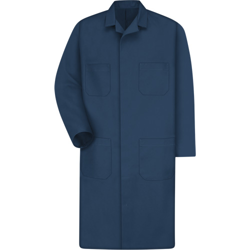 Shop Coats, Cotton/Polyester, Size 38, Charcoal Industrial Sales