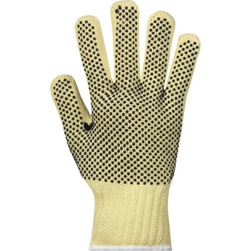 GANT MOUCHETE 2 COTES,KEVLAR JAUNE,PETIT,118GR/P Industrial Sales
