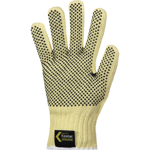 GANT MOUCHETE 2 COTES,KEVLAR JAUNE,PETIT,118GR/P Industrial Sales