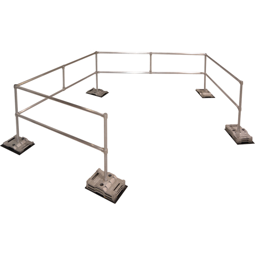 Syst&egrave;me RoofGuard classique - Trousses emball&eacute;es, Aluminium, 72" la x 216" lo x 42" ha Industrial Sales