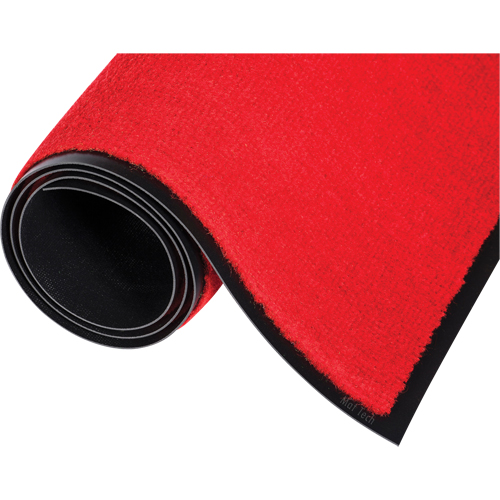 Proluxe Matting, Wiper, 4' x 4' x 5/16", Red Industrial Sales
