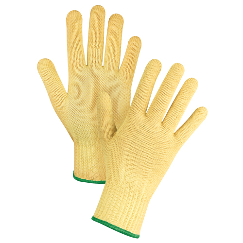 Gants tricot&eacute;s sans couture, Taille Moyen/8, Calibre 7, Enveloppe en Kevlar, ASTM ANSI niveau A2/EN 388 niveau 3 Industrial Sales