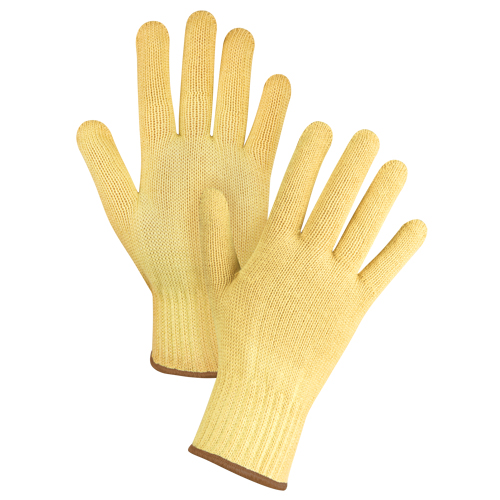 Gants tricot&eacute;s sans couture, Taille Grand/9, Calibre 7, Enveloppe en Kevlar, ASTM ANSI niveau A2/EN 388 niveau 3 Industrial Sales