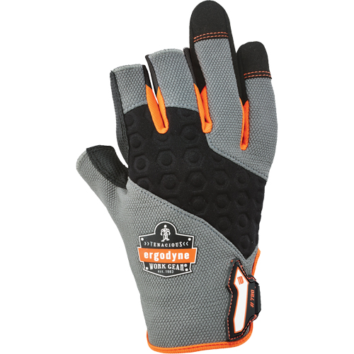 Gants robustes ProFlex 720 pour la charpente, Petit, Paume en Synth&eacute;tique, Poignet Boucle et crochet Industrial Sales
