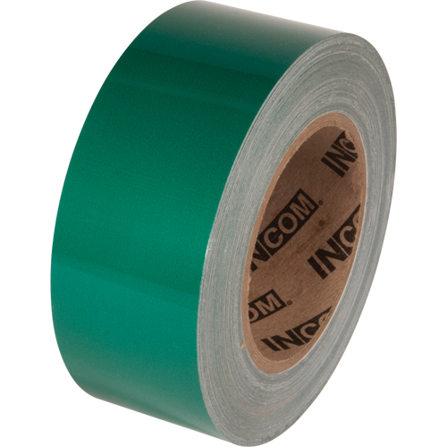 Tuff Mark&reg; Floor Marking Tape, 2" x 100', Polyester, Green Industrial Sales