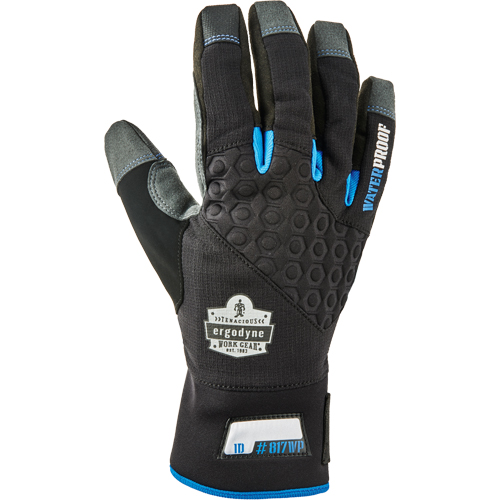 Gants utilitaires thermiques &eacute;tanches et renforc&eacute;s ProFlex, Paume Su&egrave;de, Taille Petit Industrial Sales