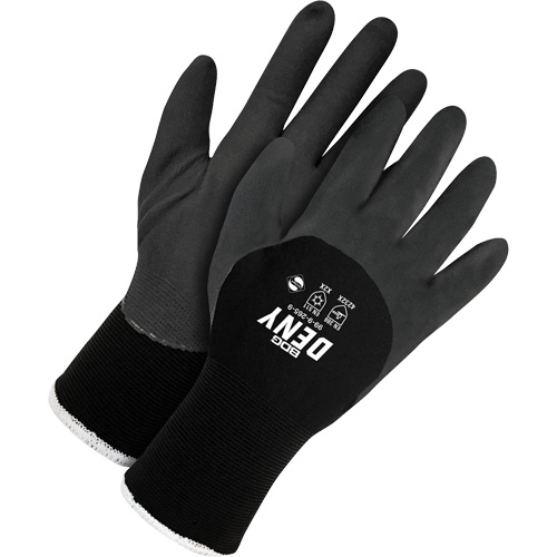 Gants synth&eacute;tiques, 10, R&ecirc;vetement Mousse de nitrile, Calibre 15, Enveloppe en Nylon/Acrylique Industrial Sales