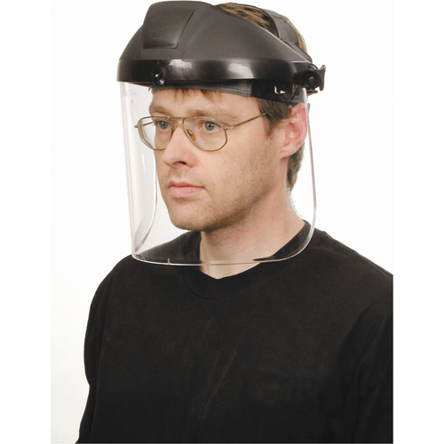Fibre-Metal&reg; Protecto-Shield&reg; Protection Faceshield, Propionate, Clear Tint Industrial Sales