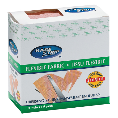 Pansement &eacute;lastique Dynamic, Rectangulaire/carr&eacute;e, 180", &eacute;toffe/Tissu, Non st&eacute;rile Industrial Sales