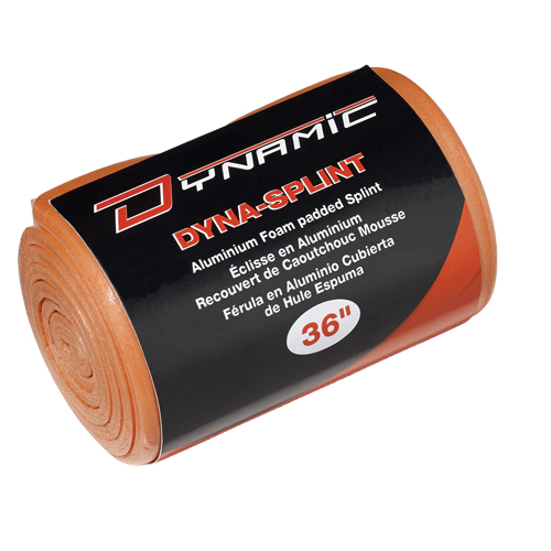 Dynamic Splint, Multipurpose, Aluminum Foam Padded, 36", Class 1 Industrial Sales
