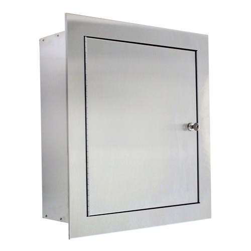 Armoire &agrave; soupape en acier inoxydable en retrait Industrial Sales