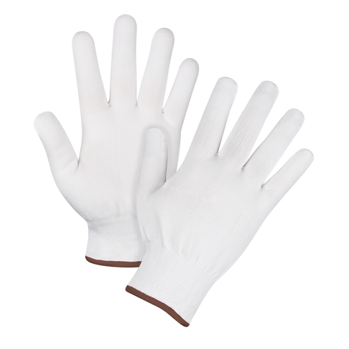 Gants tricot&eacute;s sans couture, Polyester, Calibre 15, Hommes Industrial Sales