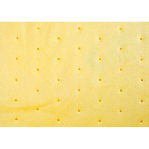 Premium Caution Pads, Universal, 15" x 18", 24.4 gal. Absorbancy Industrial Sales
