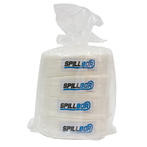 Balle SpillBoa, Huile seulement, 25' lo x 5" la, Absorption 28 gal., 4 /pqt Industrial Sales