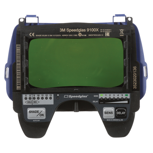 Filtre pour lentille de soudage auto-assombrissant Speedglas 9100X, 4-2/10" la x 2-1/10" h Champ de vision, Pour utilisation avec S&eacute;rie 9100 Industrial Sales